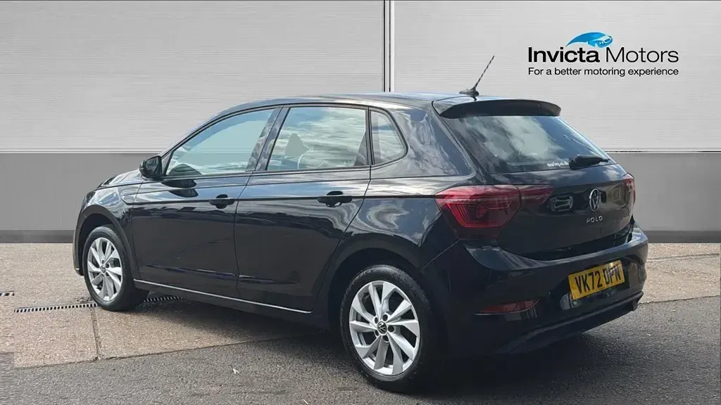 Used VW Polo Style 95 HP (69 kW) 2022 Black Hatchback