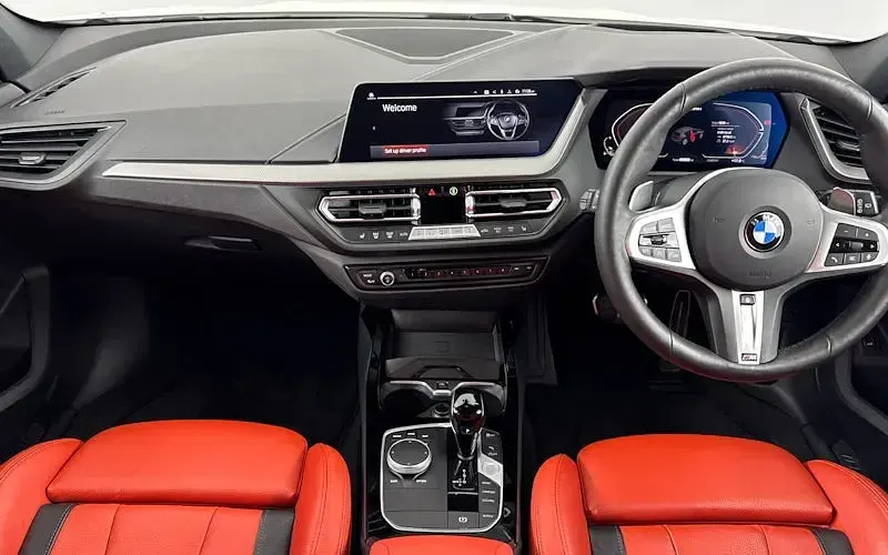 Used BMW M135 Comfort Edition 306 HP (225 kW) 2024 White Hatchback