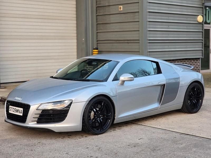 Silver Used 2009 Audi R8 Coupé Performance Coupe | £24,995 - Image 1/4