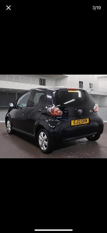Used Toyota Aygo 2012 Black Hatchback