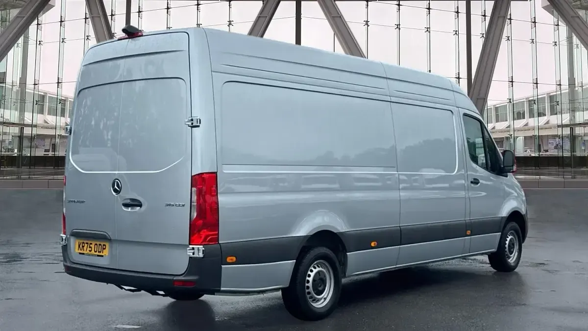 Used Mercedes Sprinter 150 HP (110 kW) 2025 Silver Van