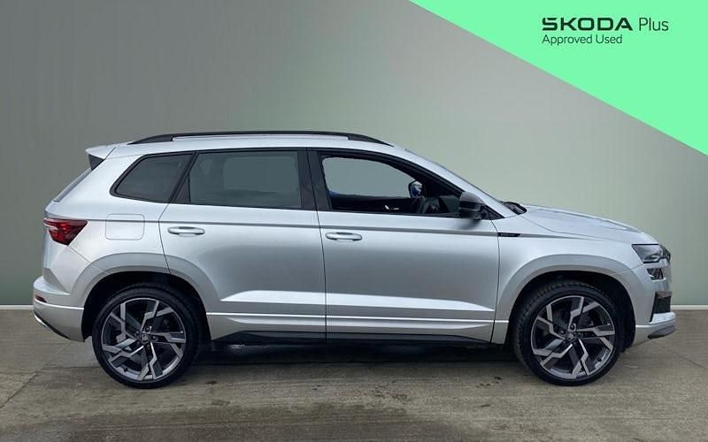 Used Skoda Karoq SportLine 150 HP (110 kW) 2025 Silver SUV