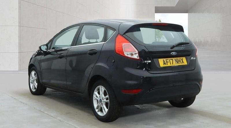 Used Ford Fiesta Zetec 2017 Black Hatchback