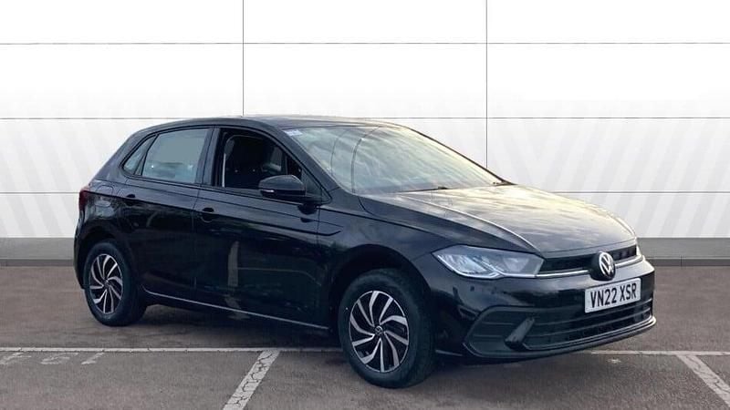 Black Used 2022 VW Polo Life Hatchback | £16,423 (Fair price) - Image 1/3