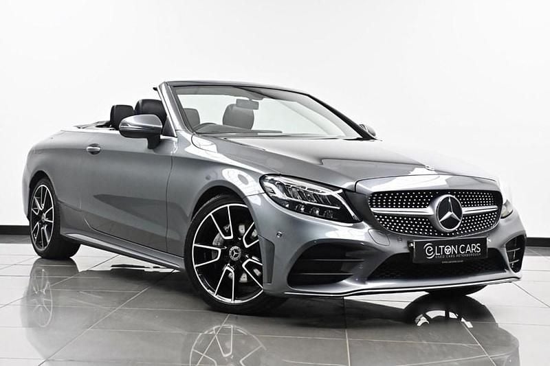 Grey Used 2019 Mercedes C220 AMG line Cabriolet | £15,995 (Super price) - Image 1/1