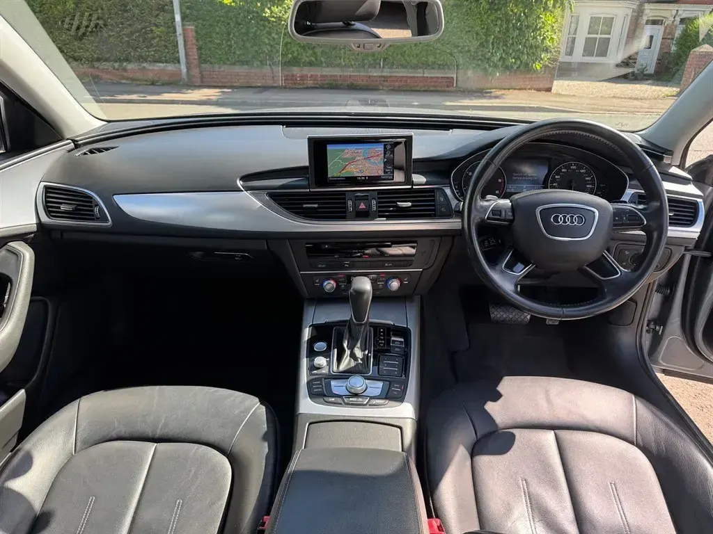 Usado Audi A6 Design 190 CV (139 kW) 2017 Gris Familiar