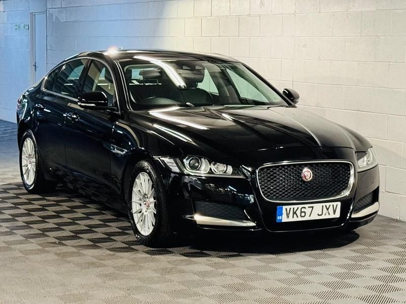 Black Used 2017 Jaguar XF Prestige Sedan | £5,789 (Fair price) - Image 1/4