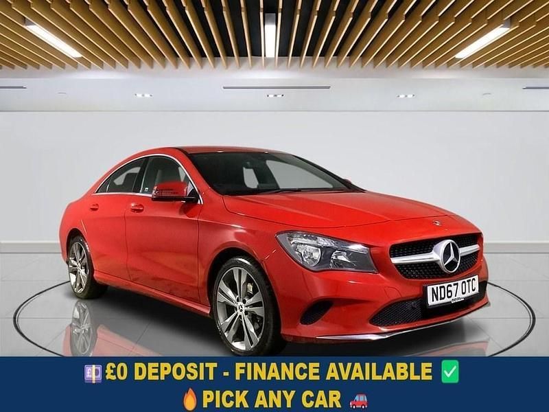 Red Used 2018 Mercedes CLA180 Sedan | £13,399 (Fair price) - Image 1/3