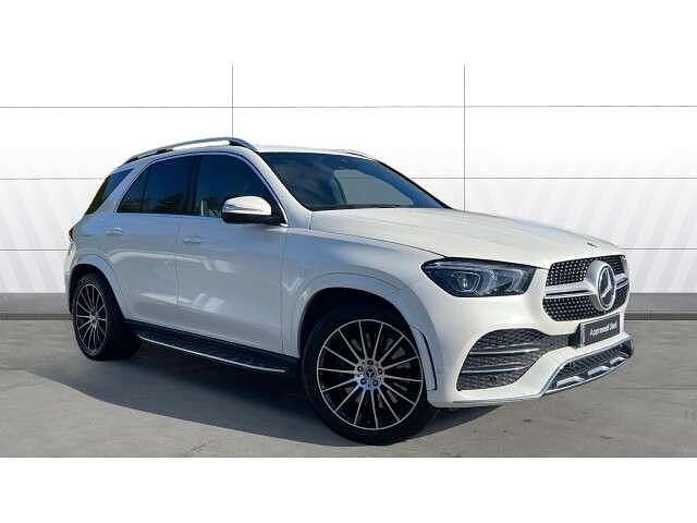 White Used 2022 Mercedes GLE350 AMG Line Premium SUV | £42,205 (Fair price) - Image 1/4