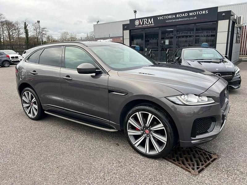 Used Jaguar F-Pace S 380 HP (279 kW) 2017 Grey SUV