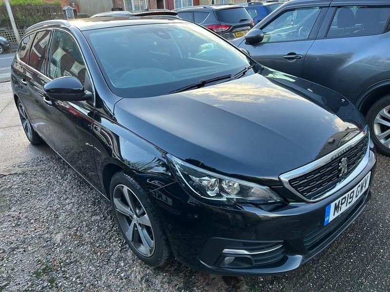Black Used 2019 Peugeot 308 S Estate | £7,495 (Fair price) - Image 1/4