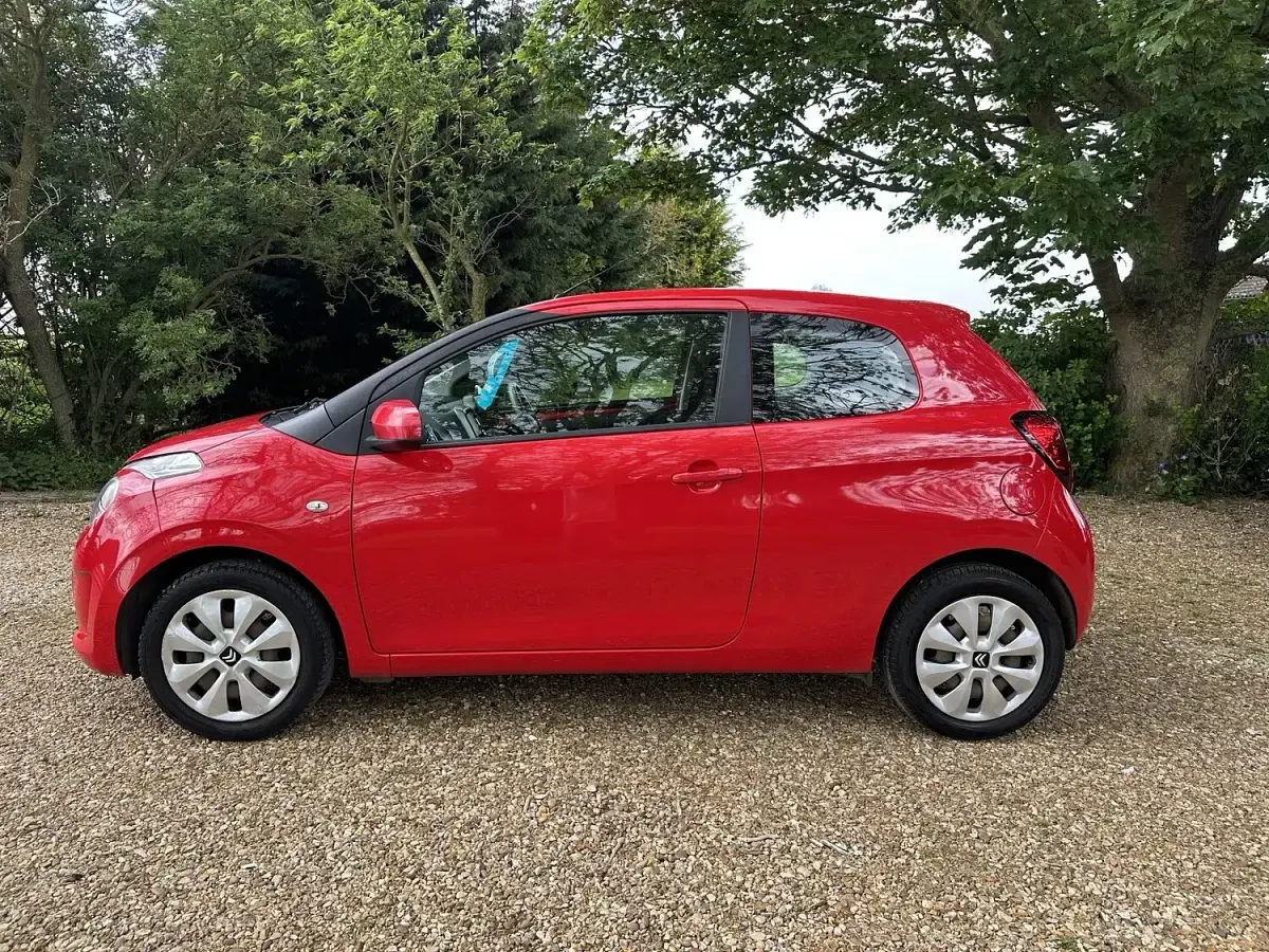Used Citroën C1 Feel 2017 Red Hatchback