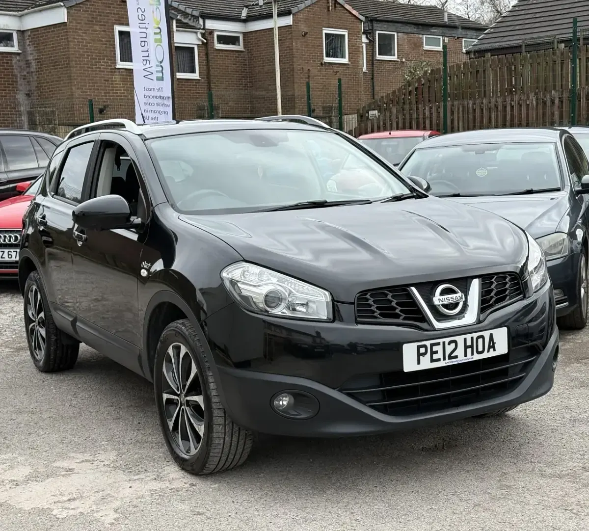Used Nissan Qashqai N-TEC 117 HP (86 kW) 2012 Black SUV