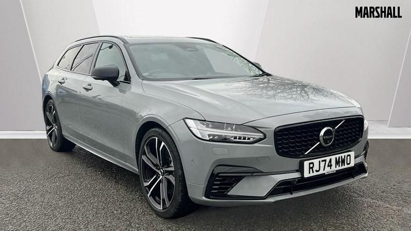 Vapour grey Used 2024 Volvo V90 Ultra Estate | £35,980 (Fair price) - Image 1/4