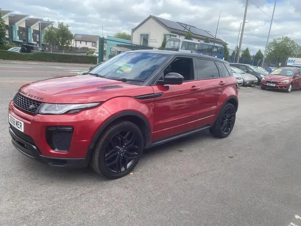Used Land Rover Range Rover evoque HSE Dynamic 2016 Red SUV