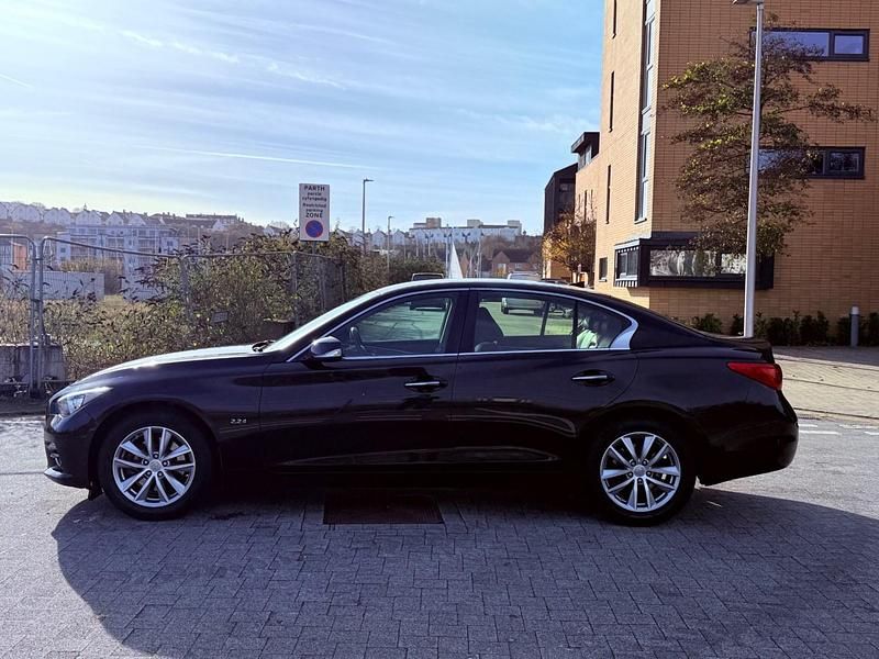 Used Infiniti Q50 2017 Black Sedan