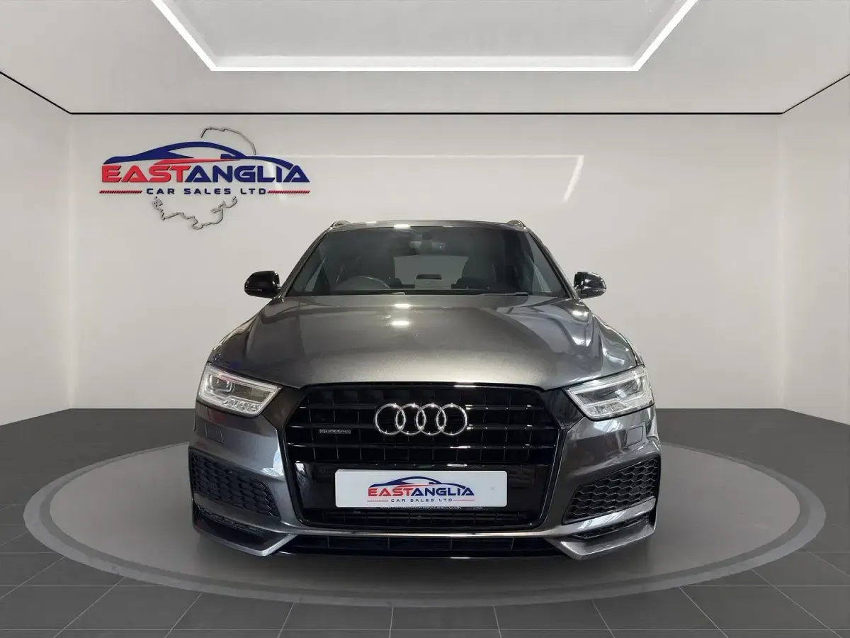 Used Audi Q3 Black Edition 180 HP (132 kW) 2017 Grey SUV