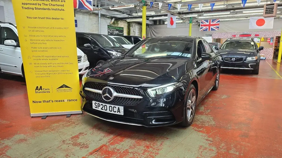 Used Mercedes A250 AMG Line Premium 2020 Black Sedan
