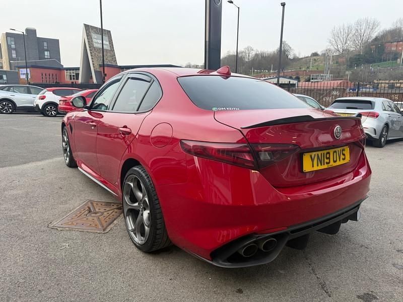Used Alfa Romeo Giulia Saloon Quadrifoglio 2019 Red Sedan