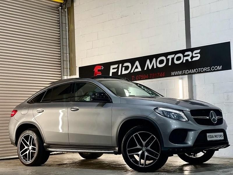 Silver Used 2016 Mercedes GLE350 AMG Line Premium Plus Coupe | £26,495 (A bit pricey) - Image 1/4