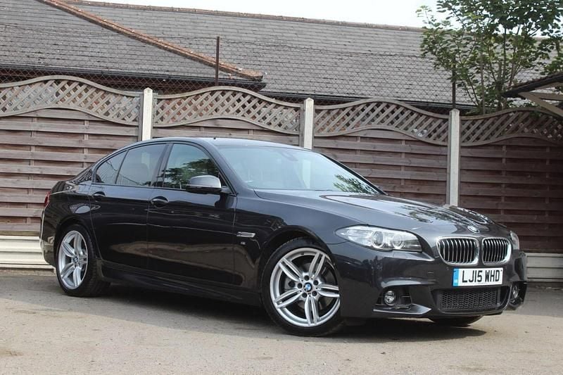 Grey Used 2015 BMW 520 M Sport Sedan | £13,490 (Expensive) - Image 1/4