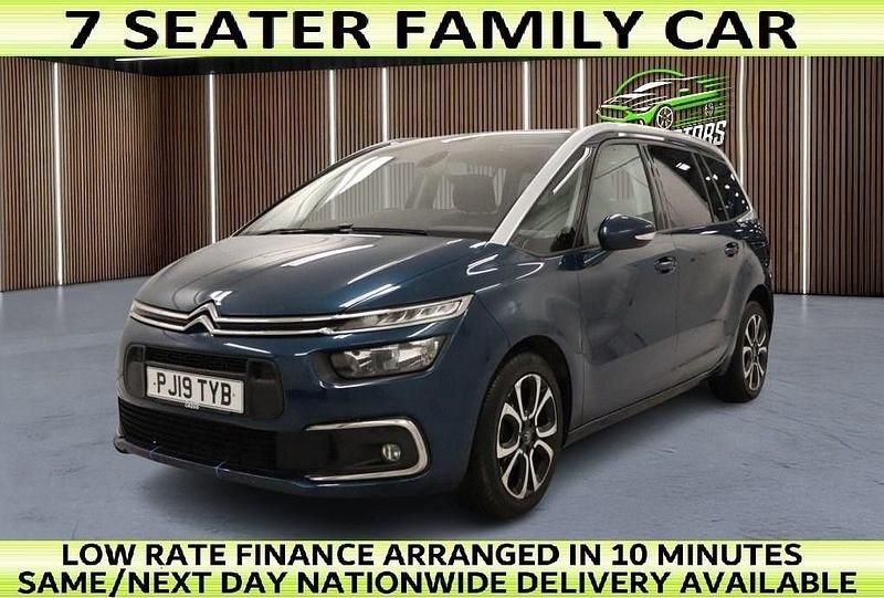 Blue Used 2019 Citroën Grand C4 Picasso Feel MPV | £7,888 (Good price) - Image 1/3