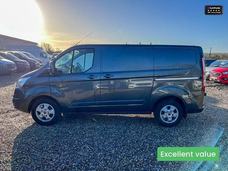 Grey Used 2018 Ford Transit Custom Limited Van | £10,949 (Expensive) - Image 1/4