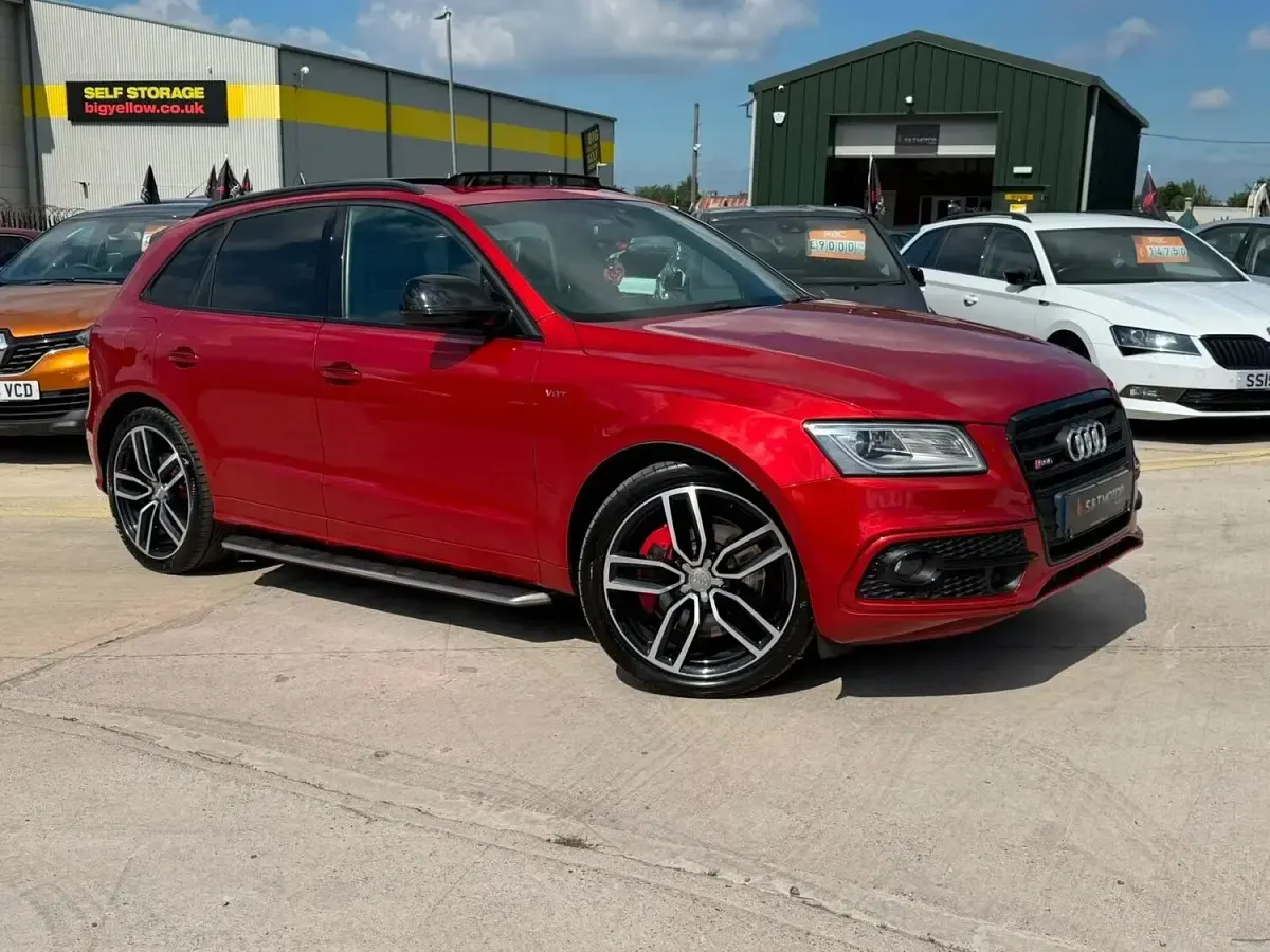 Used Audi SQ5 Advanced 340 HP (250 kW) 2017 Red SUV