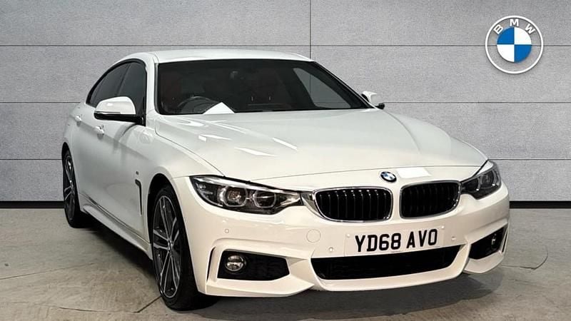 White Used 2018 BMW 420 Gran Coupé M Sport Coupe | £17,995 (Fair price) - Image 1/4