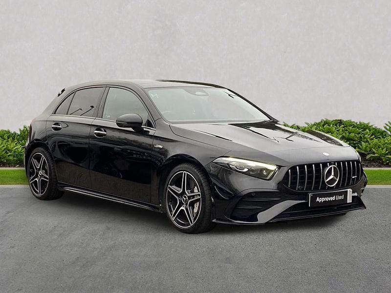 Black Used 2024 Mercedes A35 AMG Premium Plus Hatchback | £36,599 (Fair price) - Image 1/4