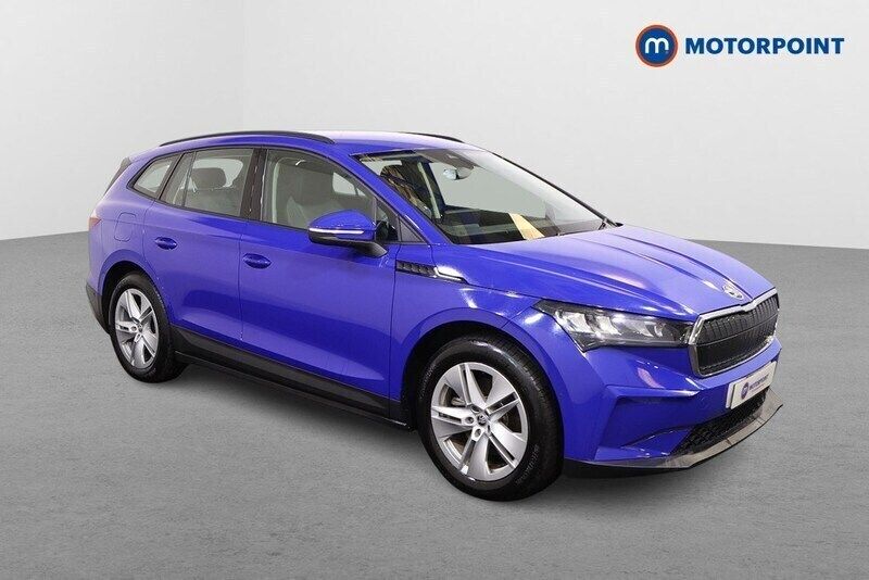 Blue Used 2022 Skoda Enyaq iV ecoSuite SUV | £18,999 (Good price) - Image 1/4