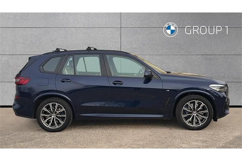 Used BMW X5 M Sport 394 HP (289 kW) 2020 Tanzanite blue SUV