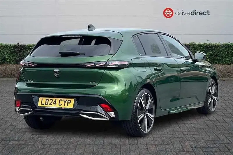 Used Peugeot 308 GTi 130 HP (95 kW) 2024 Green Hatchback