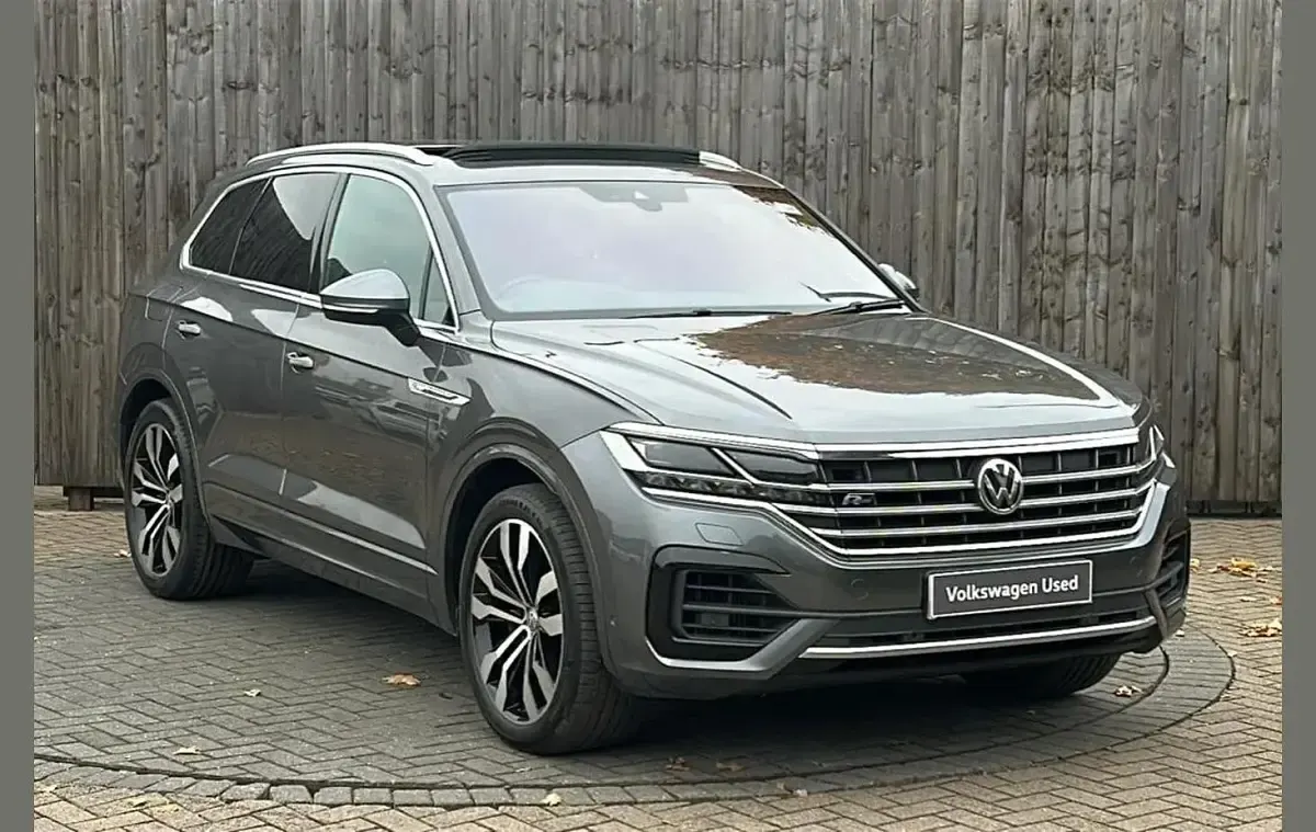Used VW Touareg R-line 340 HP (250 kW) 2019 Grey SUV