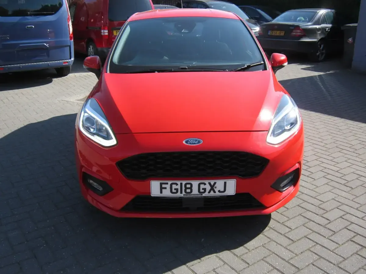Used Ford Fiesta ST-Line 2018 Red Hatchback