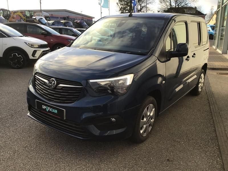 Used Vauxhall Combo S 99 HP (72 kW) 2021 Blue MPV