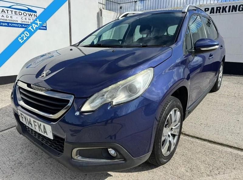 Blue Used 2014 Peugeot 2008 Active SUV | £4,495 (Expensive) - Image 1/3