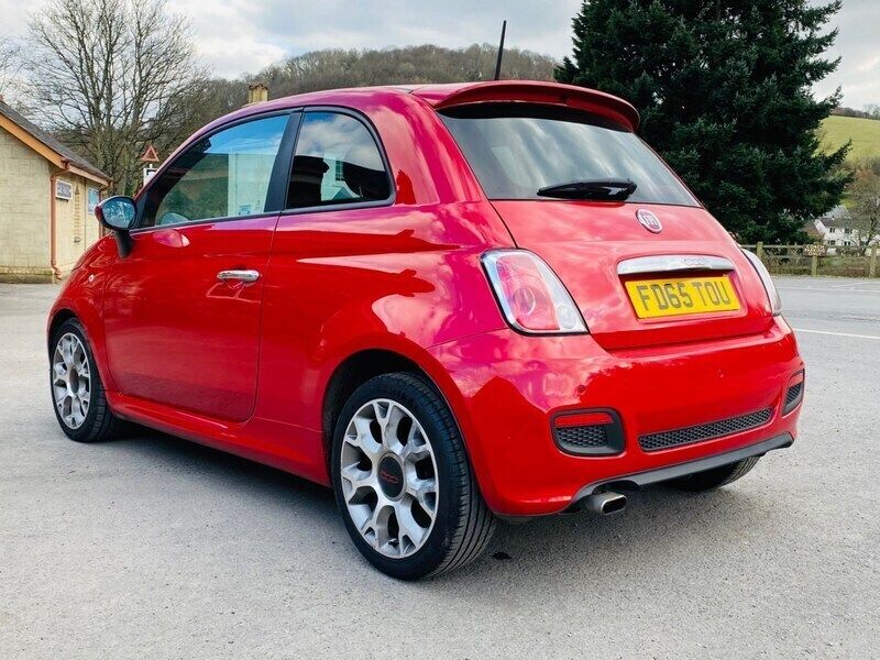 Red Used 2015 Fiat 500 S Hatchback | £5,995 (Expensive) - Image 1/4