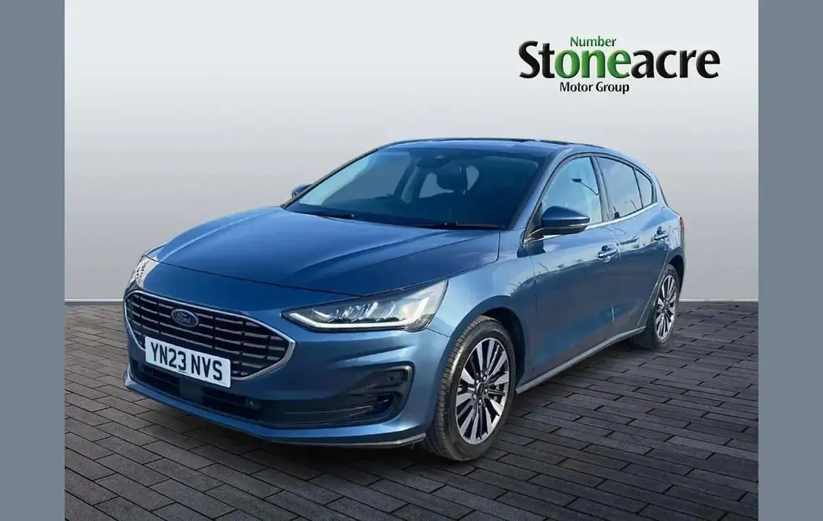 Used Ford Focus Titanium X 125 HP (91 kW) 2023 Blue Hatchback