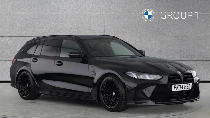 Black Used 2024 BMW M3 Competition Edition Estate | £70,990 (Good price) - Image 1/4