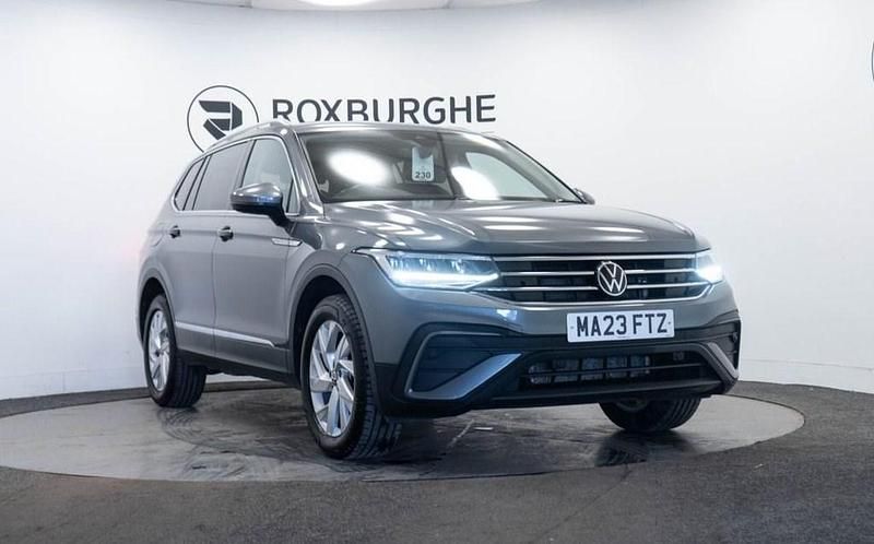 Grey Used 2023 VW Tiguan Allspace S SUV | £21,499 (Good price) - Image 1/4