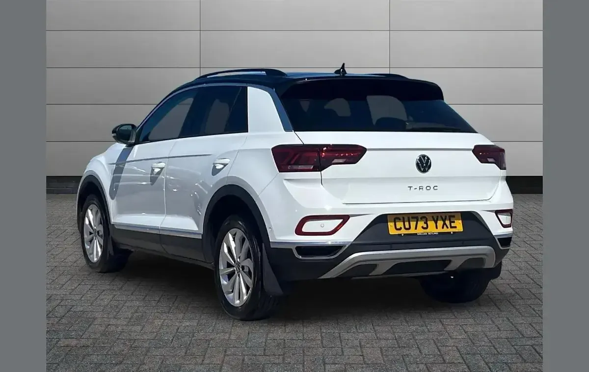 Used VW T-Roc Style 150 HP (110 kW) 2023 White SUV