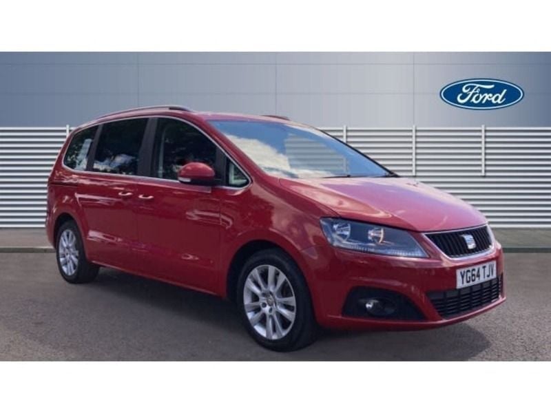 Red Used 2015 Seat Alhambra SE MPV | £11,000 (Good price) - Image 1/4