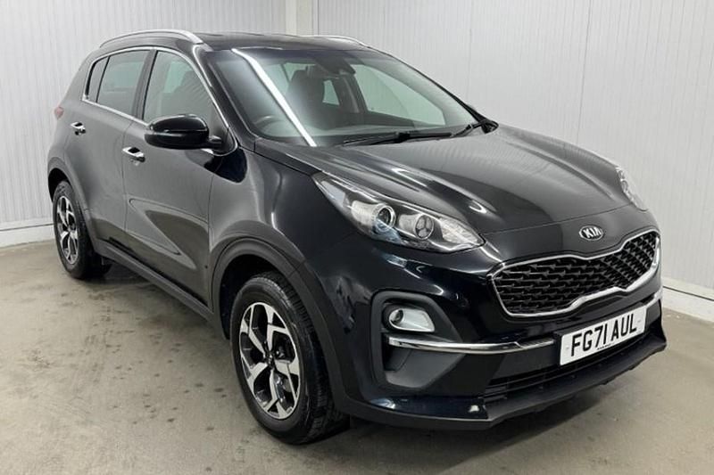 Used Kia Sportage 130 HP (95 kW) 2021 Black SUV
