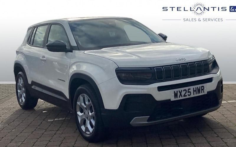 White Used 2025 Jeep Avenger Altitude SUV | £16,870 (Fair price) - Image 1/3