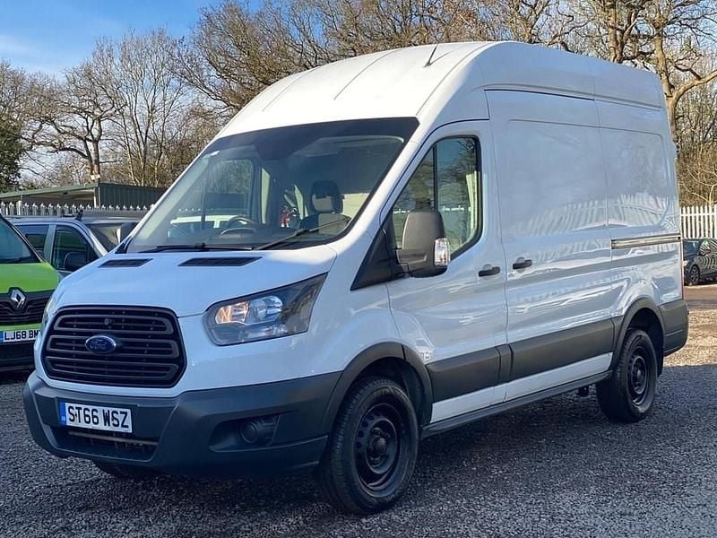Used Ford Transit 105 HP (77 kW) 2017 White Van