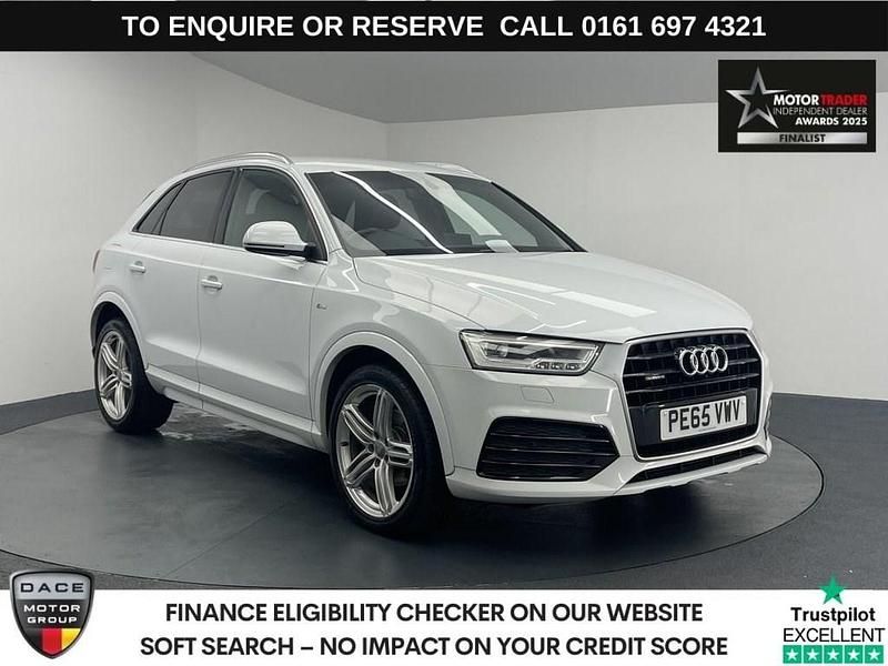 White Used 2015 Audi Q3 S-line plus SUV | £13,970 (Fair price) - Image 1/3