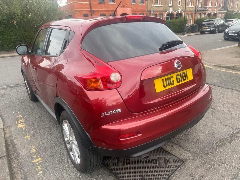 Used Nissan Juke Acenta 2012 Red SUV