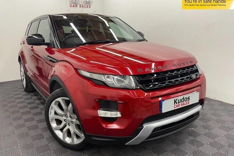 Used Land Rover Range Rover evoque Dynamic 2014 Red SUV