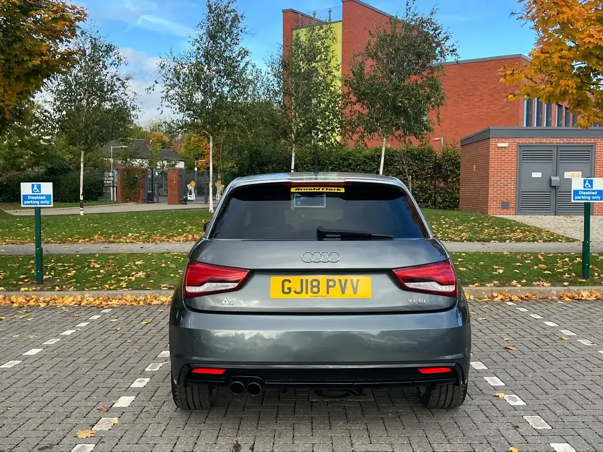 Used Audi A1 Black Edition 2018 Grey Hatchback